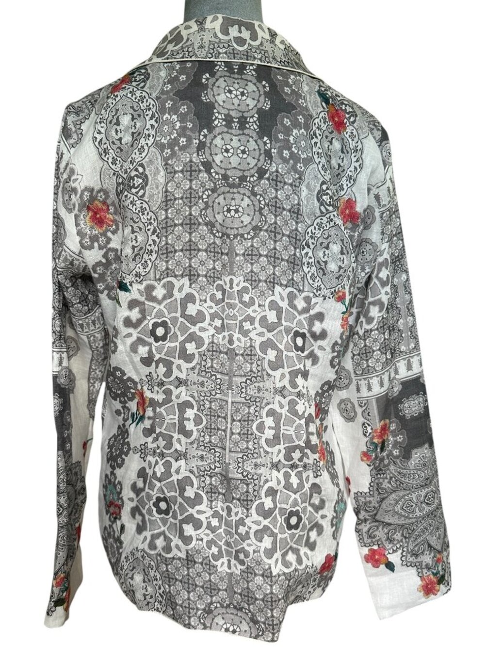 Johnny Was – Ashton Bandana Worker Jacket Size S - Picture 2 of 5